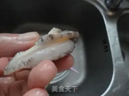 Make Garlic small abalone step 0