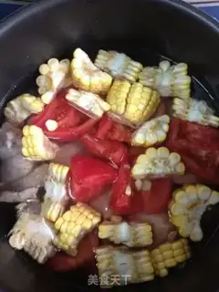 Make Tomato corn ribs soup step 5