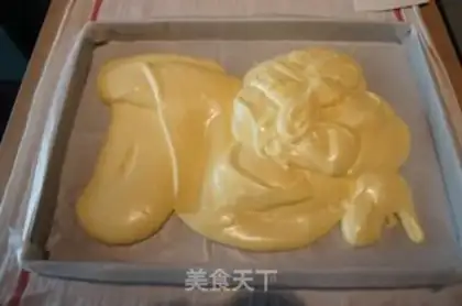 Make cake roll step 29