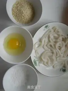 Make Fried squid rings step 2