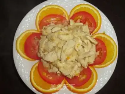 Make stir-fried chicken fillets with fresh orange step 6