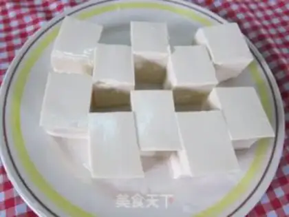 Make Fried tofu with cheese step 1