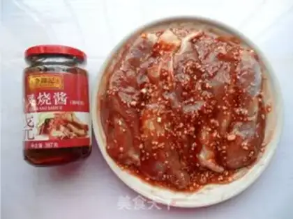 Make Barbecue pork with honey sauce step 2