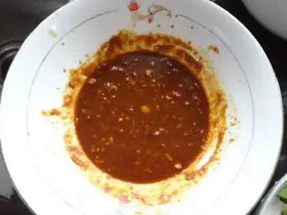Make Cold corn flour step 2