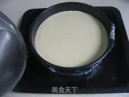 Make Chocolate cheese cake step 15