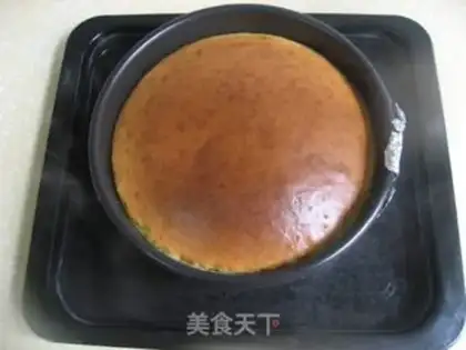 Make Chocolate cheese cake step 16