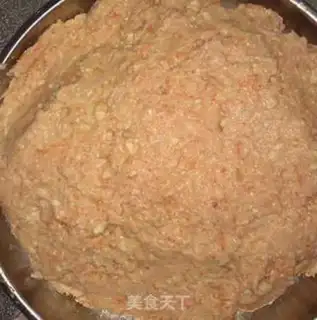 Make Horseshoe tofu meatballs step 2