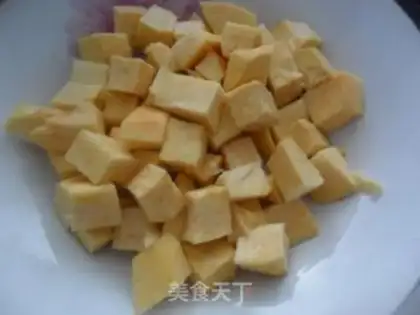 Make sweet potato rice porridge step 0