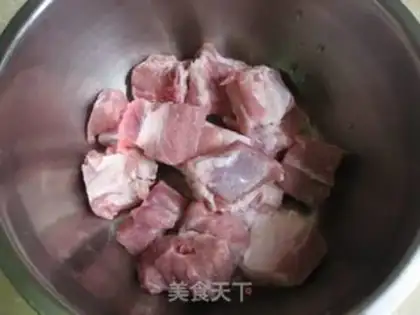 Make Raw fried pork ribs step 0