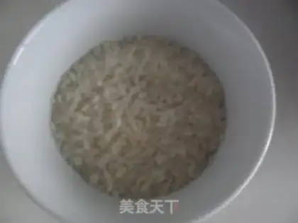 Make sweet potato rice porridge step 1