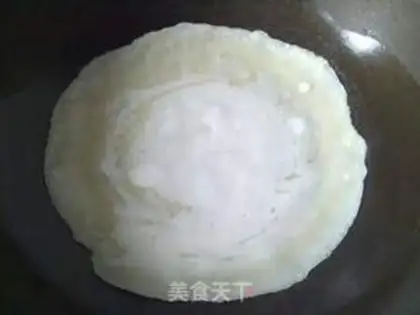 Make egg patties step 2