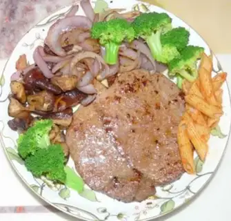 Make Simple steak meal step 2