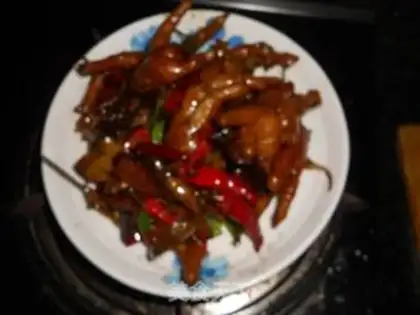 Make Braised chicken feet with mountain pepper step 6