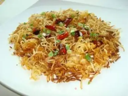 Make Dry stir-fried golden shredded potatoes step 8