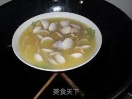 Make Clam stewed egg step 7