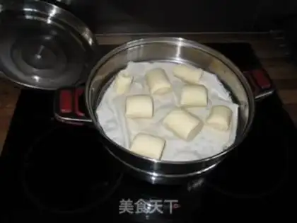 Make Beer steamed buns step 6