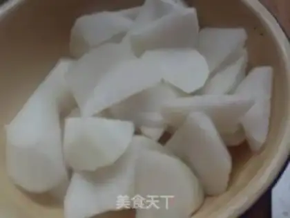 Make Braised radish step 0