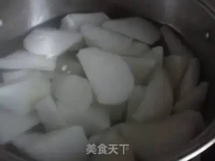 Make Braised radish step 1