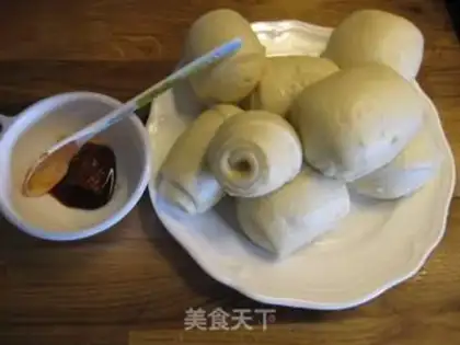 Make Beer steamed buns step 9