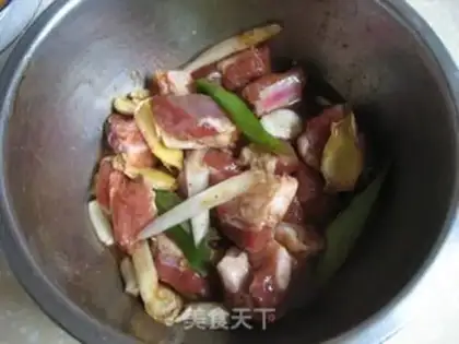 Make Raw fried pork ribs step 13