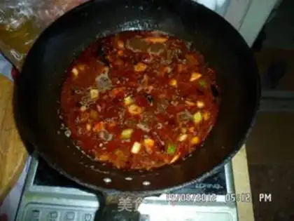 Make Poached beef slices step 5