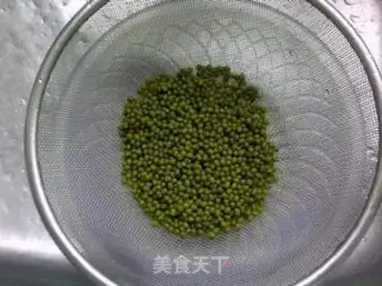 Make Mung bean macaroni syrup step 0