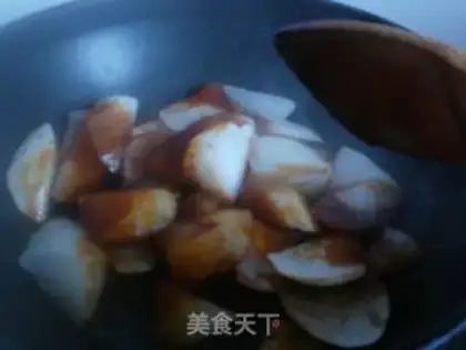 Make Braised radish step 3