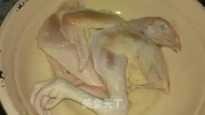 Make Homemade stewed chicken step 1