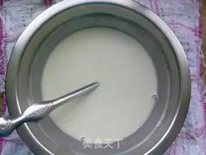 Make Mung bean macaroni syrup step 2