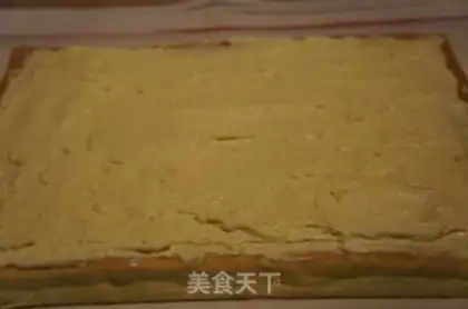 Make cake roll step 61