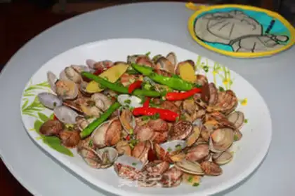 Make Hot clams step 6