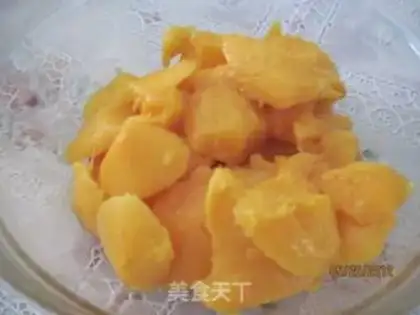 Make Mango and purple potato balls step 2