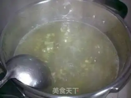 Make Mung bean macaroni syrup step 8