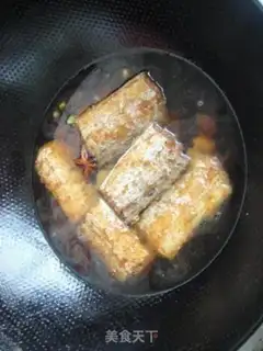 Make braised hairtail step 8