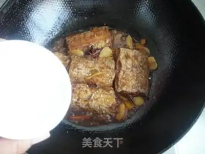 Make braised hairtail step 9