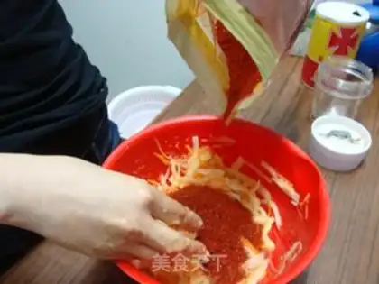 Make Korean kimchi step 12