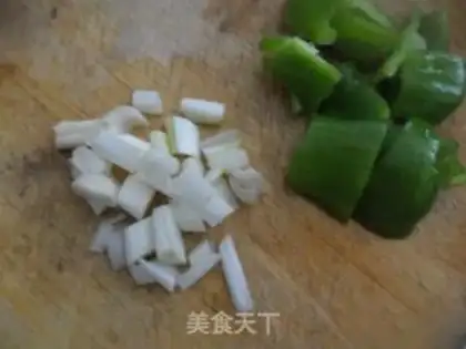 Make stir-fried tofu with onions step 2
