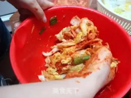Make Korean kimchi step 17