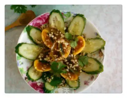 Make Cucumber with cold eggs step 5