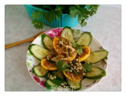 Make Cucumber with cold eggs step 6