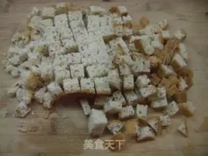Make Homemade bread crumbs step 1