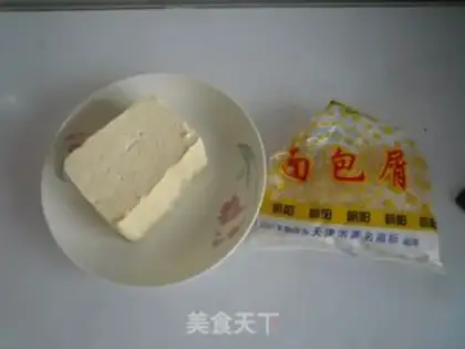 Make Garlic tofu step 0