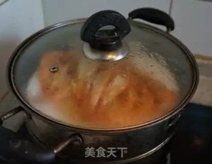 Make Steamed shrimp with garlic step 2