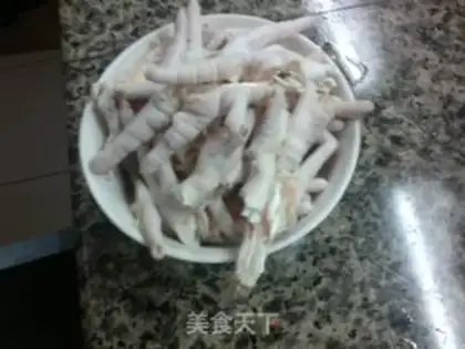 Make pickled chicken feet step 0