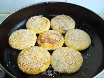 Make Sesame-scented pumpkin cake step 8