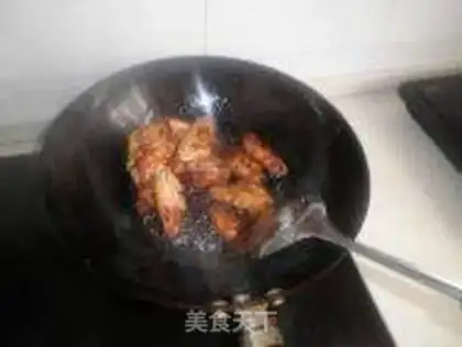 Make Braised chicken wings step 3