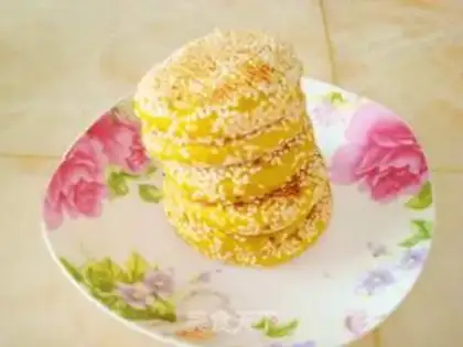 Make Sesame-scented pumpkin cake step 10