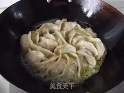 Make Vegetarian dumplings step 9