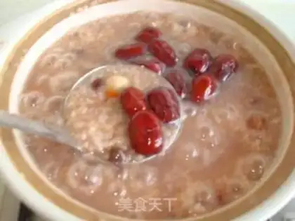Make laba porridge step 6