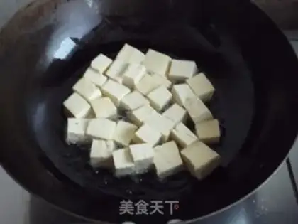 Make Garlic tofu step 3